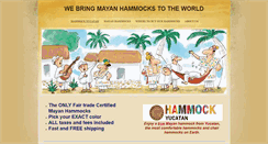 Desktop Screenshot of hammockyucatan.com